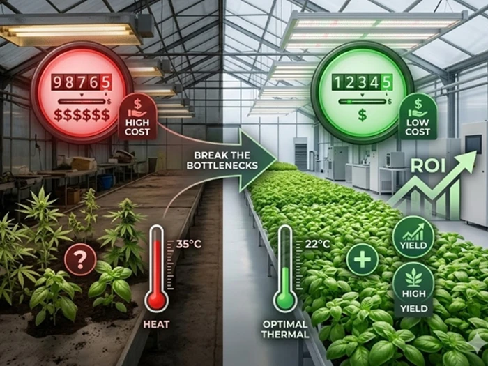 Aigenda LED toplighting demonstrating optical precision